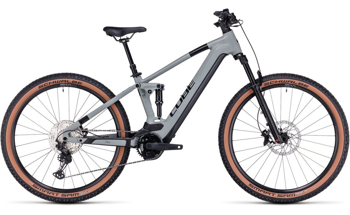 Cube Stereo Hybrid 120 SLX 750 E-Bike 2023 Grey