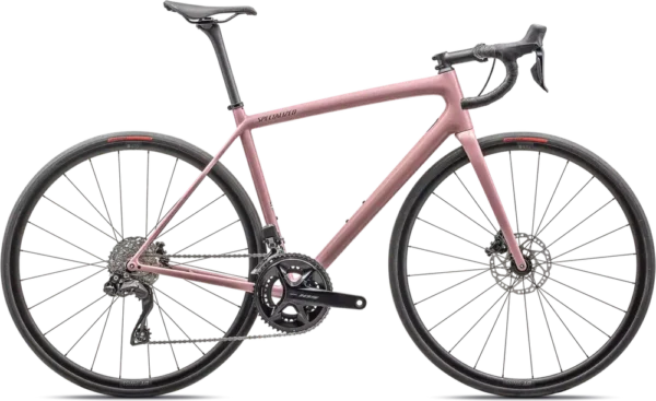 Specialized Aethos Comp - Shimano 105 Di2 -Gloss Dusky Pink - Smoke