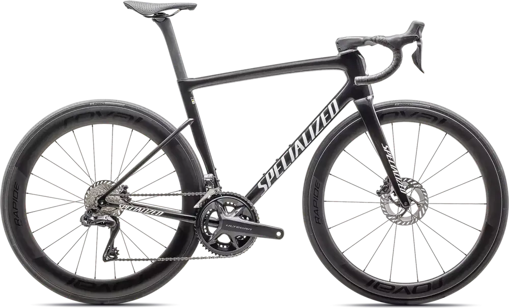 Specialized TARMAC SL8 PRO - Ultegra Di2 - Gloss Liquid Silver - Satin Blue Pearl over Black Liquid Metal
